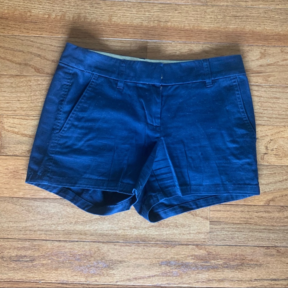 J. Crew Navy Khaki Shorts